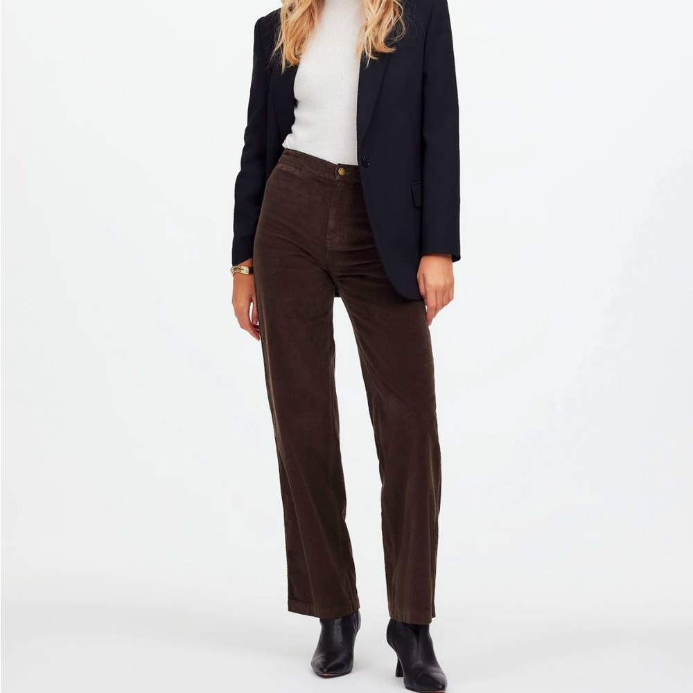 Madewell - The Emmett Wide-Leg Pant in Corduroy: Welt Pocket Edition